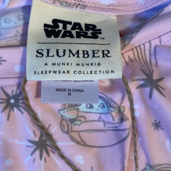 Munki Munki Star Wars Slumber Baby Yoda Nightgown - Picture 5 of 6